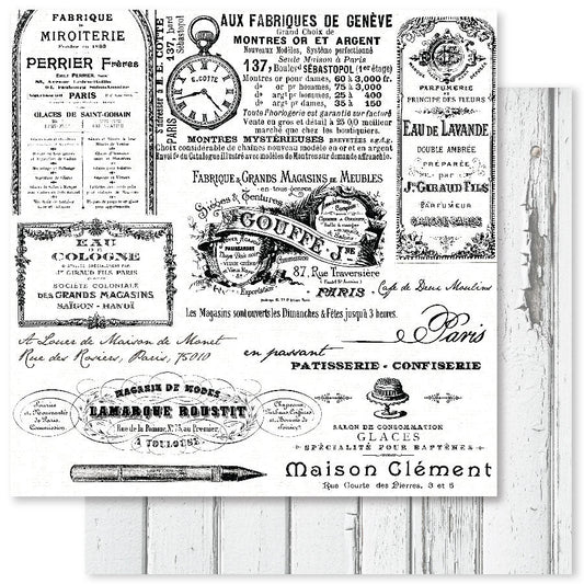 Vintage Backgrounds 1.0  F 12x12 Paper (12pc Bulk Pack) 32379
