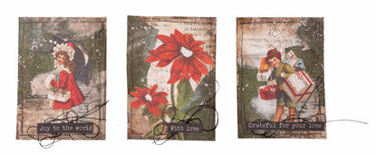 SL Mixed Paper Pad Vintage Christmas Essentials 36 Sheets