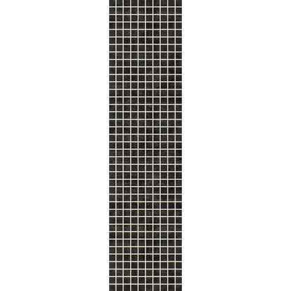Caper Black Natural Checkered Rug