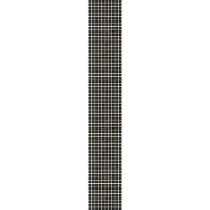 Caper Black Natural Checkered Rug