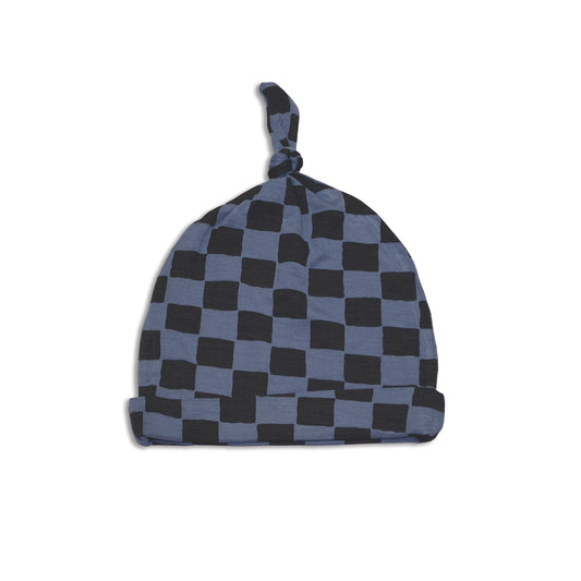 Bonnet en bambou à nœud (imprimé Check It Out)