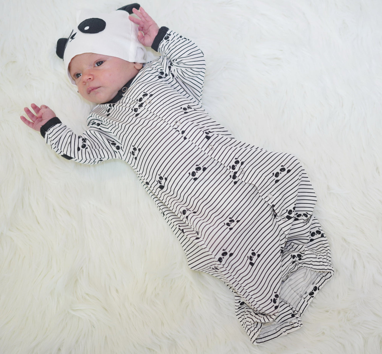 Bamboo Converter Gown (Peek a boo Panda)