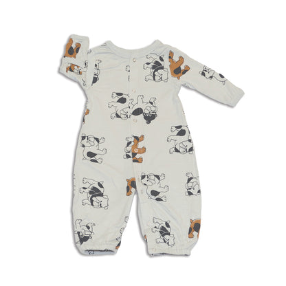 Bamboo Converter Gown (Cozy Bulldog Print)