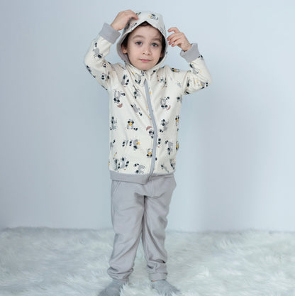Bamboo Fleece Sweat Pants (Drizzle)