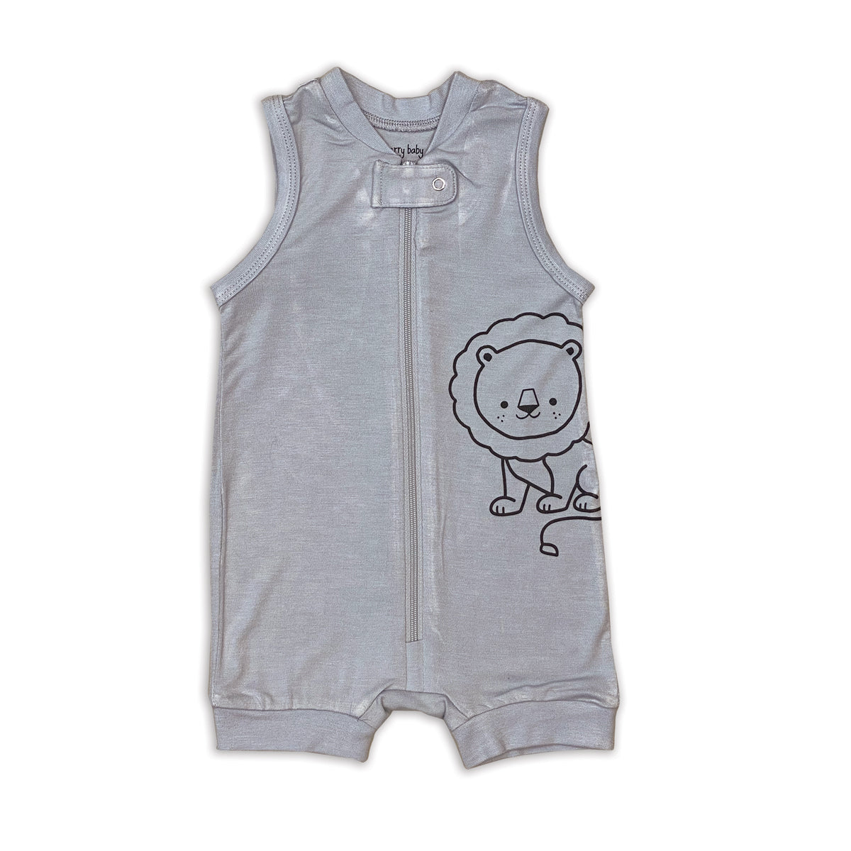 Barboteuse sans manches en bambou (Ombre)