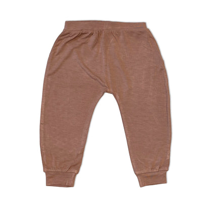 Pantalon sarouel en bambou (castor)
