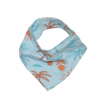 Bamboo Bandana Bib (Sunny Shores Print)