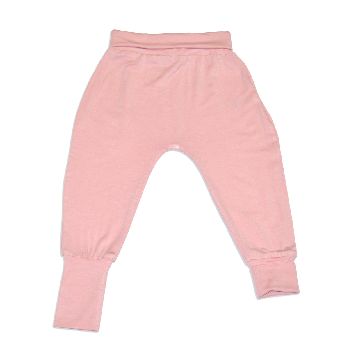 Bamboo Grow with Me Harem Pants (Coral Blush)