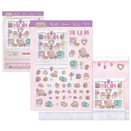 Déco-Grande Vœux Printaniers - Meilleure Maman du Monde !