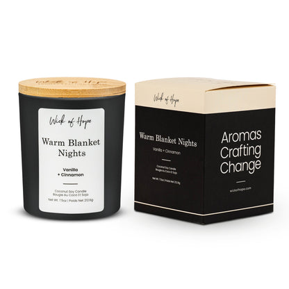 Warm Blanket Nights Candle | Cinnamon + Vanilla
