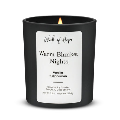 Warm Blanket Nights Candle | Cinnamon + Vanilla