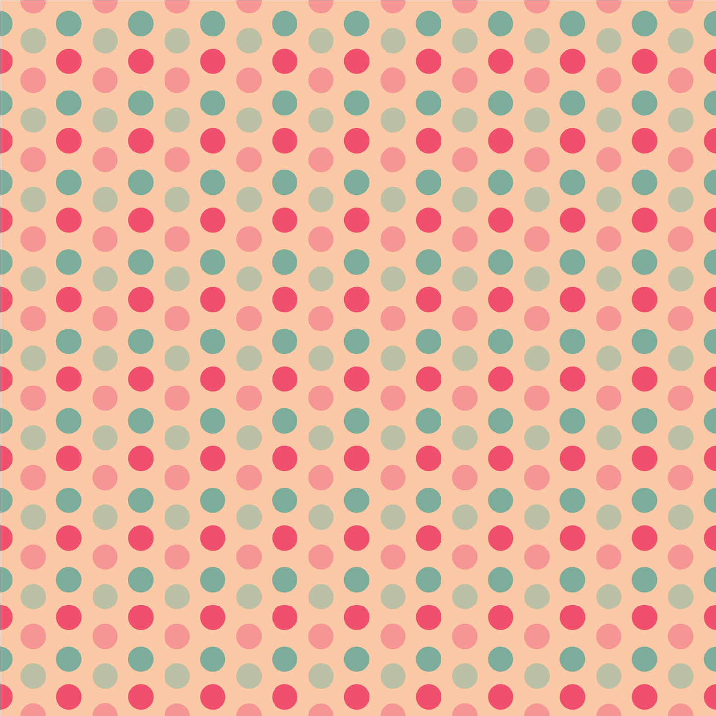 Craft HTV Watermelon Polka Dots Pattern