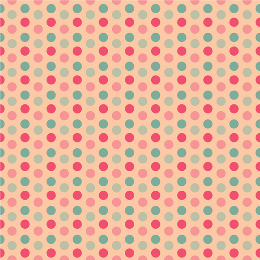 Craft HTV Watermelon Polka Dots Pattern