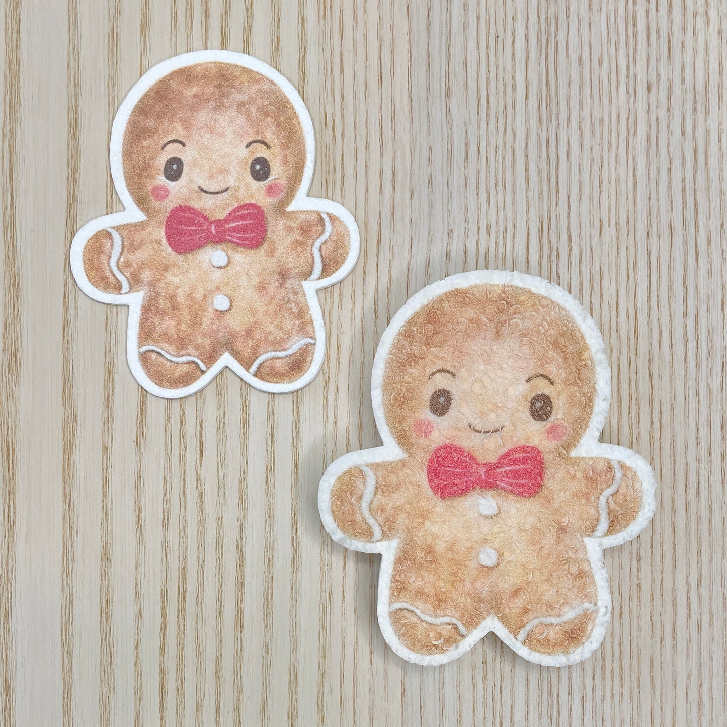 Éponge Pop-Up Bonhomme en Pain d'Épices