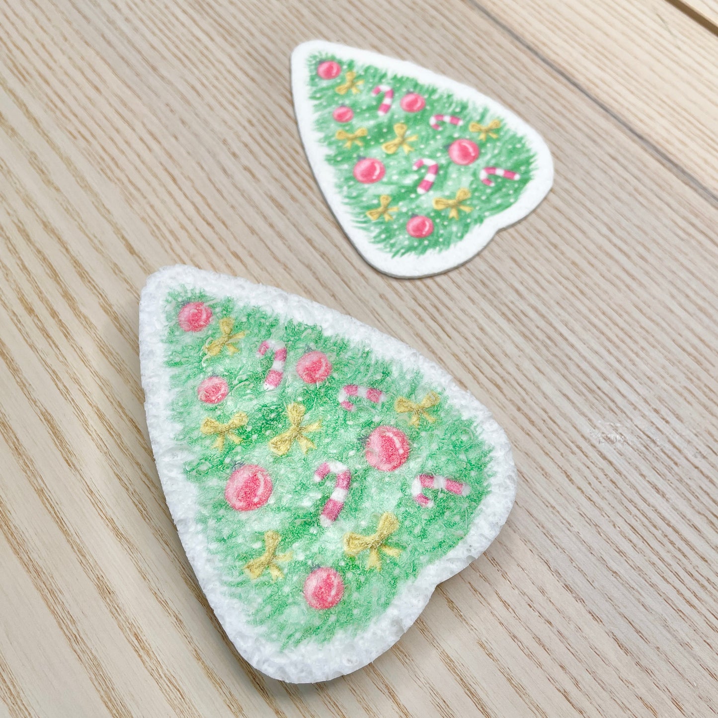 Éponge pop-up sapin de Noël