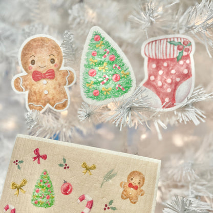 Éponge pop-up sapin de Noël