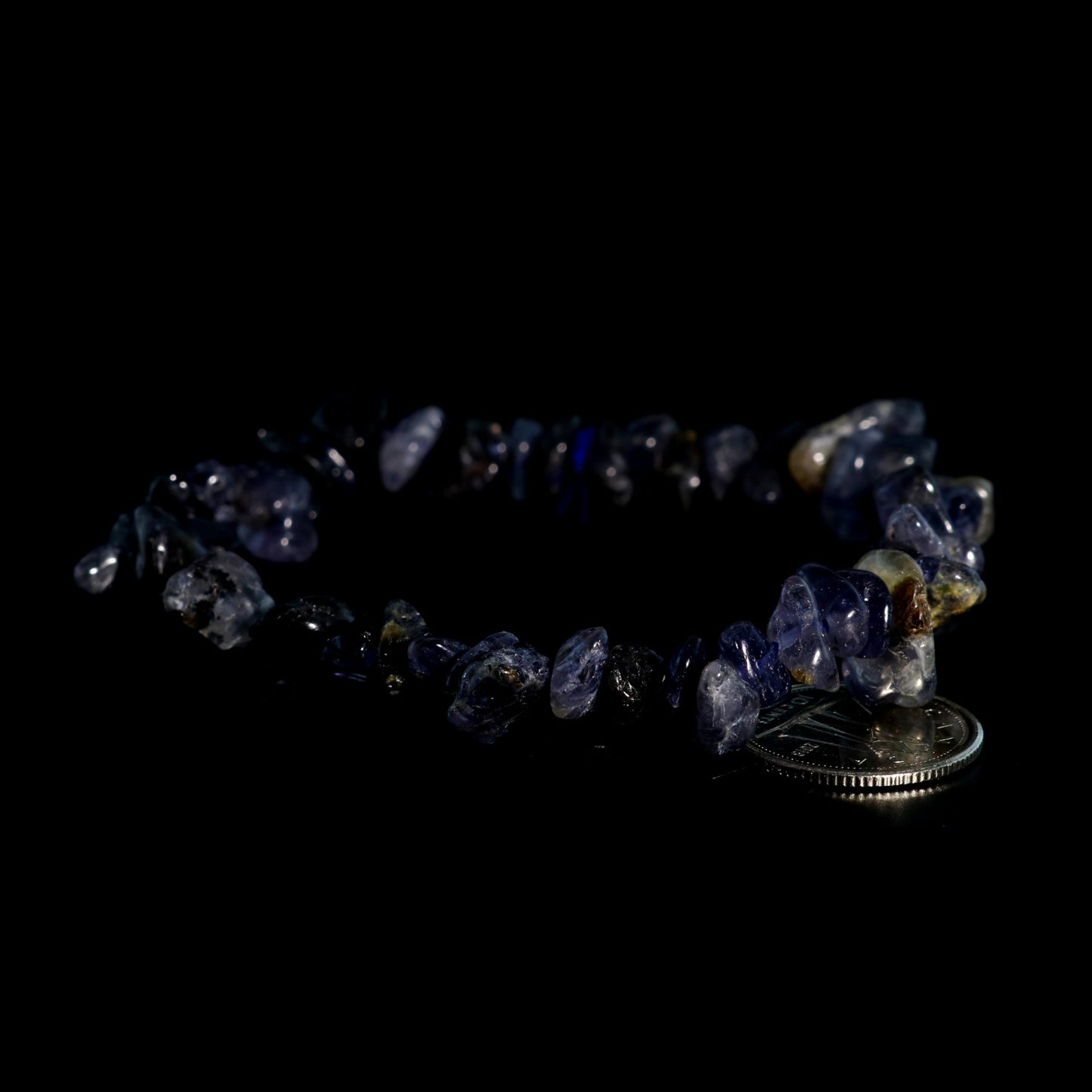 Iolite Chip Bracelet