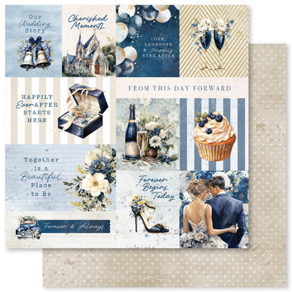 Wedding Blooms 2.0 12x12 Paper Collection 34437