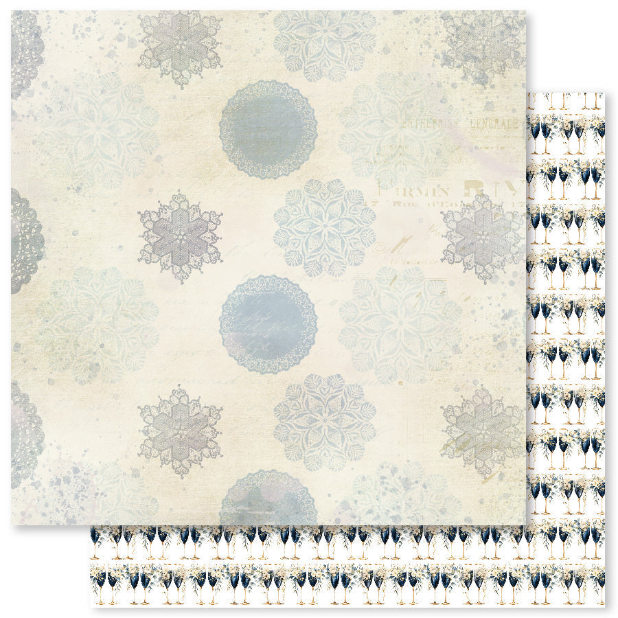 Collection de papiers 15x15 cm Les Essentiels de la Fleur de Mariage 31746