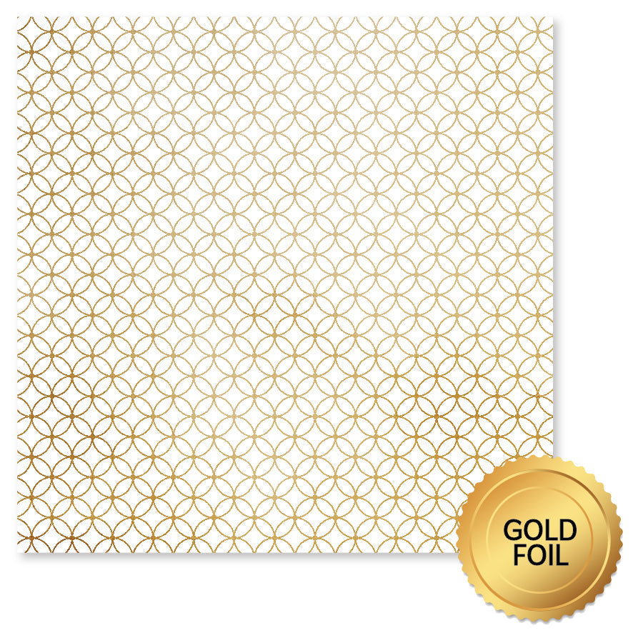 Collection de papier doré Wedding Joy 12x12 34509