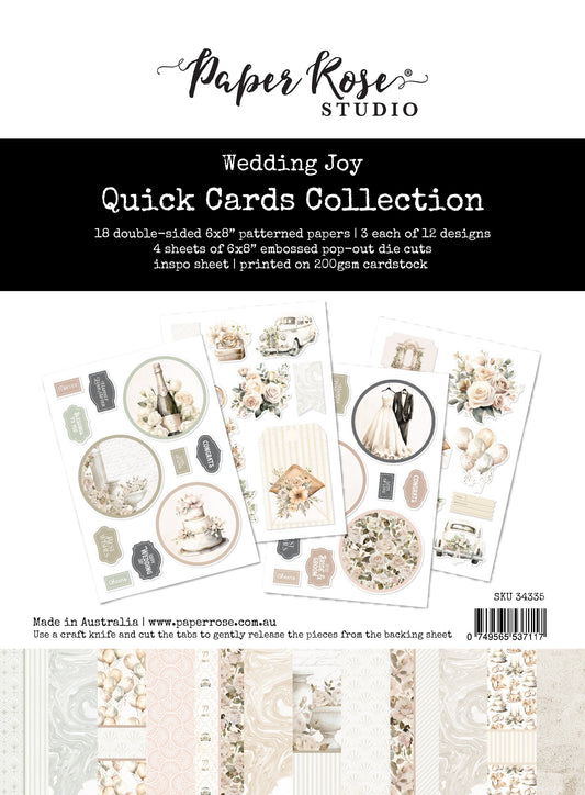 Wedding Joy Quick Cards Kit 34335
