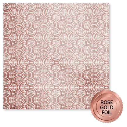 Wedding Joy Foil Rose Gold 6x6 Paper Collection 34581