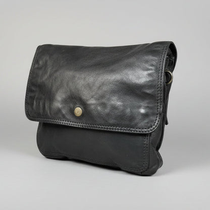 Sac bandoulière à rabat en cuir Saffiano MET