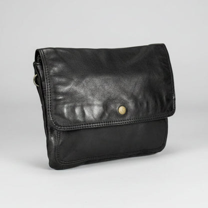 Sac bandoulière à rabat en cuir Saffiano MET