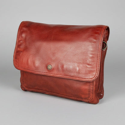 Sac bandoulière à rabat en cuir Saffiano MET