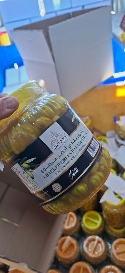 Tulkarm Palestinian Pickled Green Olives