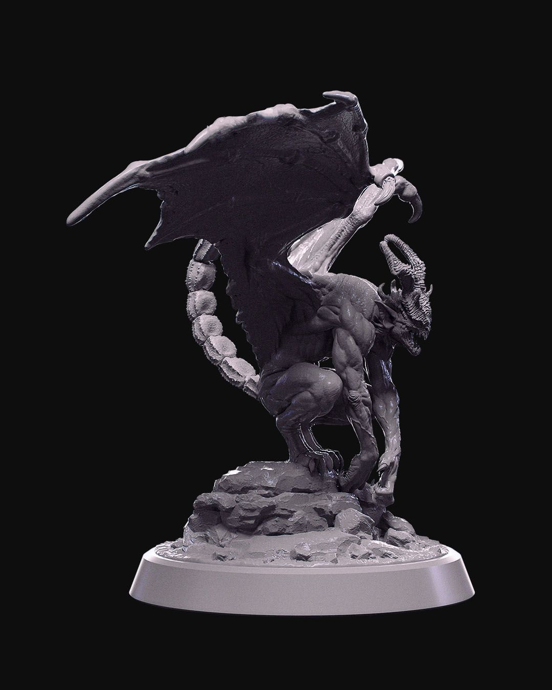 Winged Demon | Medium (1in base) | 5e