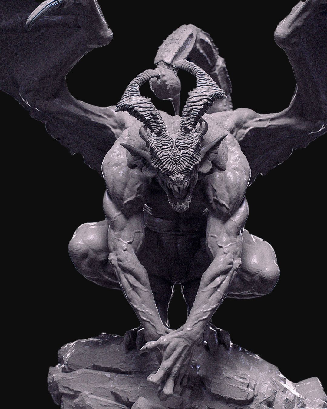 Winged Demon | Medium (1in base) | 5e