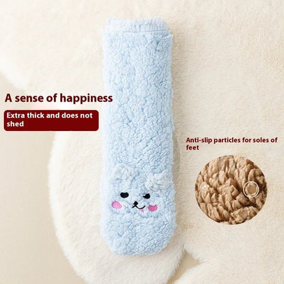 Velvet Socks – Soft Polyester Cotton Warm Women’s Cozy Socks