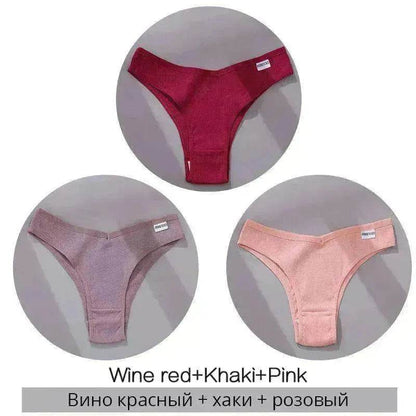 Women Cotton Underwear Women Thong Charming Underwear