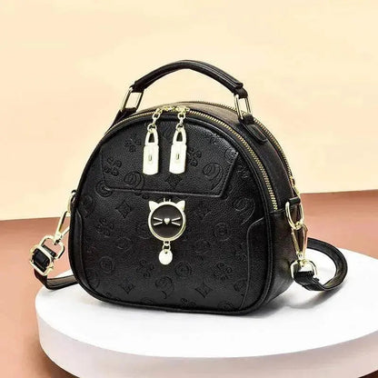 Women's Fashion Simple Embossed Shoulder Bag