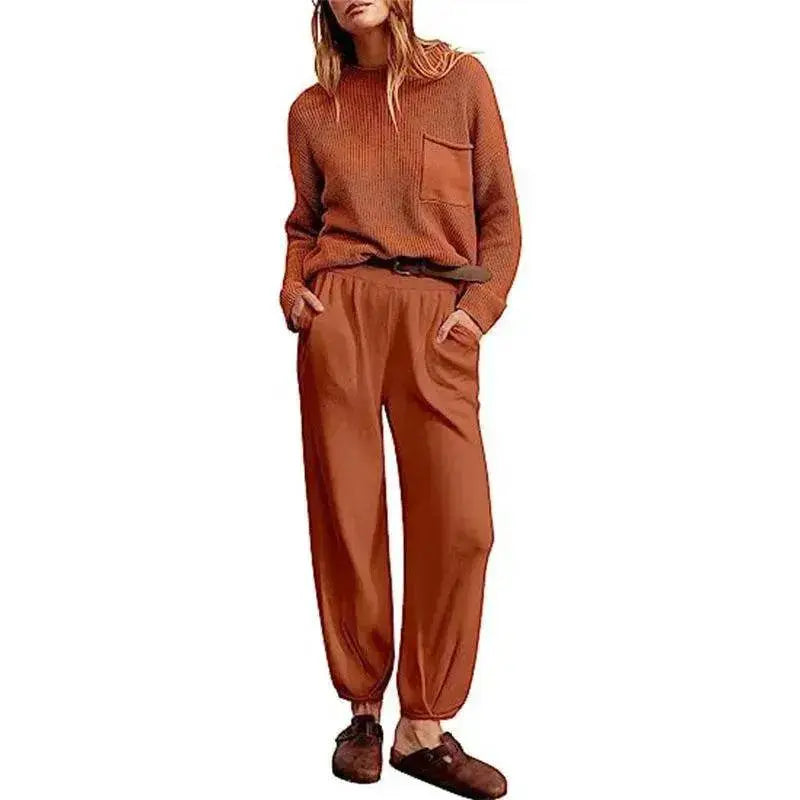 Women's Fashion Two piece Track Casual Suit.