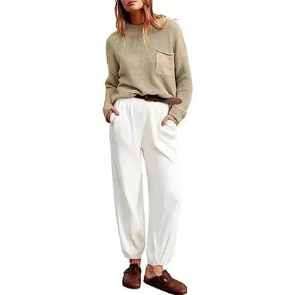 Women's Fashion Two piece Track Casual Suit.
