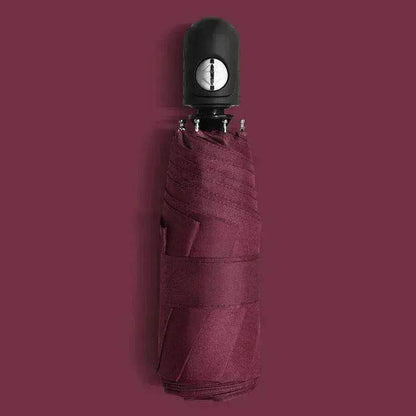 Women's Five-Fold Umbrella, Rain Or Shine, Automatic Umbrella