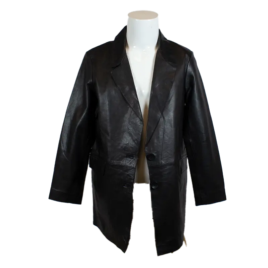 Trench-coat en cuir pour femme | Blouson en cuir