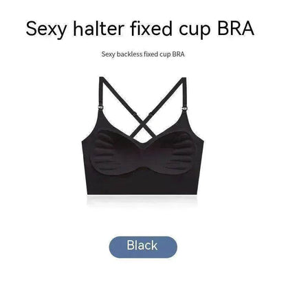 Women's U shaped  One piece Seamless Back Shaping Bra
