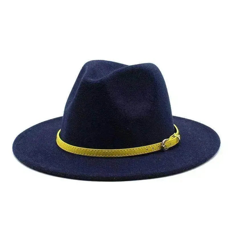Women's Woolen Big Brimmed Jazz Felt Style Hat