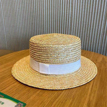 Women's Woven Raffia Straw Sunshade Hat