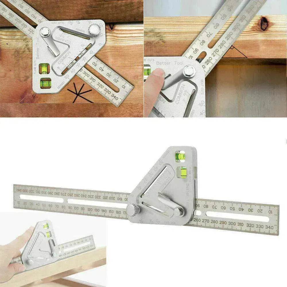Woodworking Triangle Ruler Angle Measure