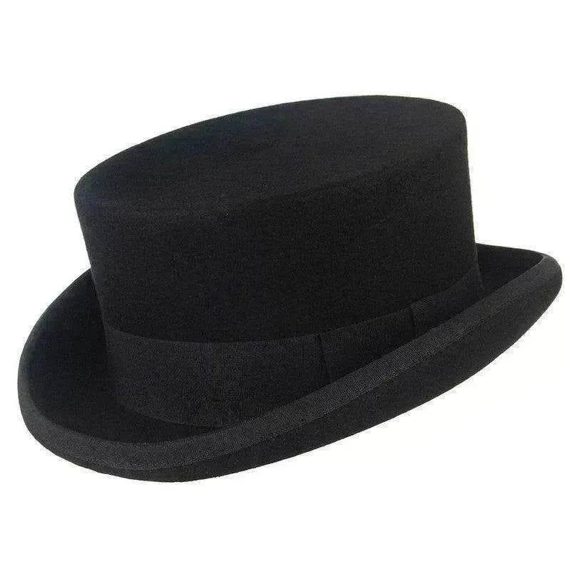 Wool Felt Top With New Cylinder Magician & Formal Hat