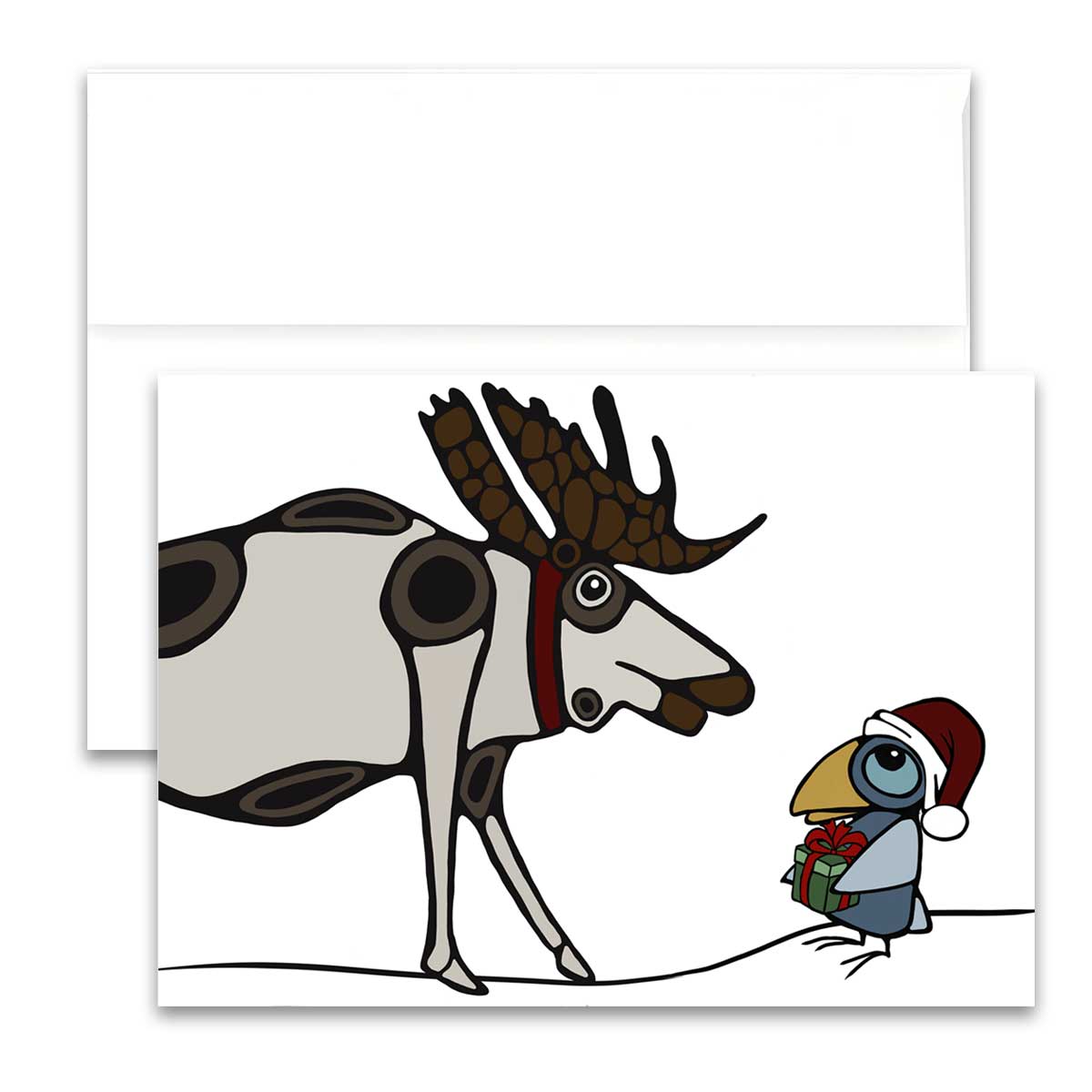 Carte de vœux - Joyeux X-Moose