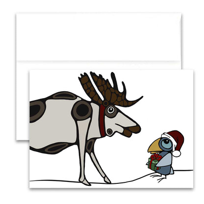 Carte de vœux - Joyeux X-Moose
