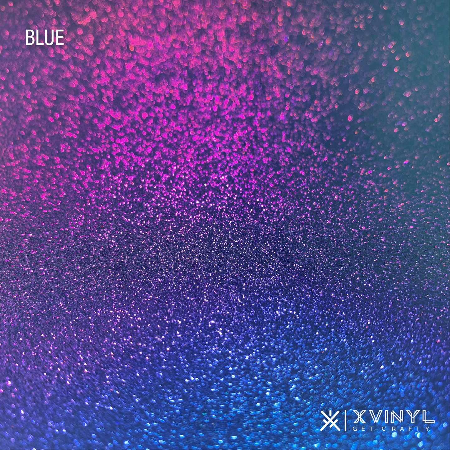 XVinyl Holoshine Heat Transfer Vinyl - Premium HTV for Cotton, Polyester, Blends