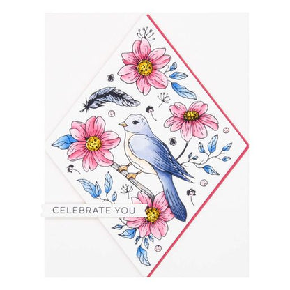 Plaque de presse Diamond Aviary de la collection BetterPress