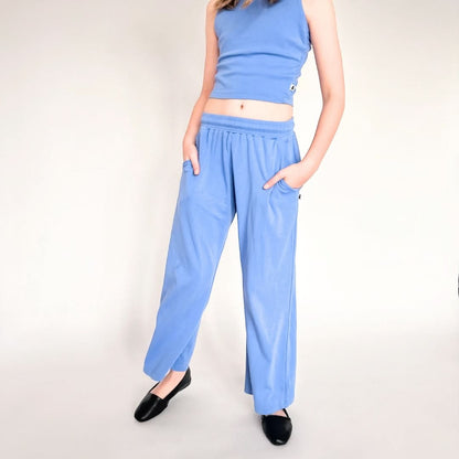 Youth Bamboo Wide Leg Pants | Parlour Stripe