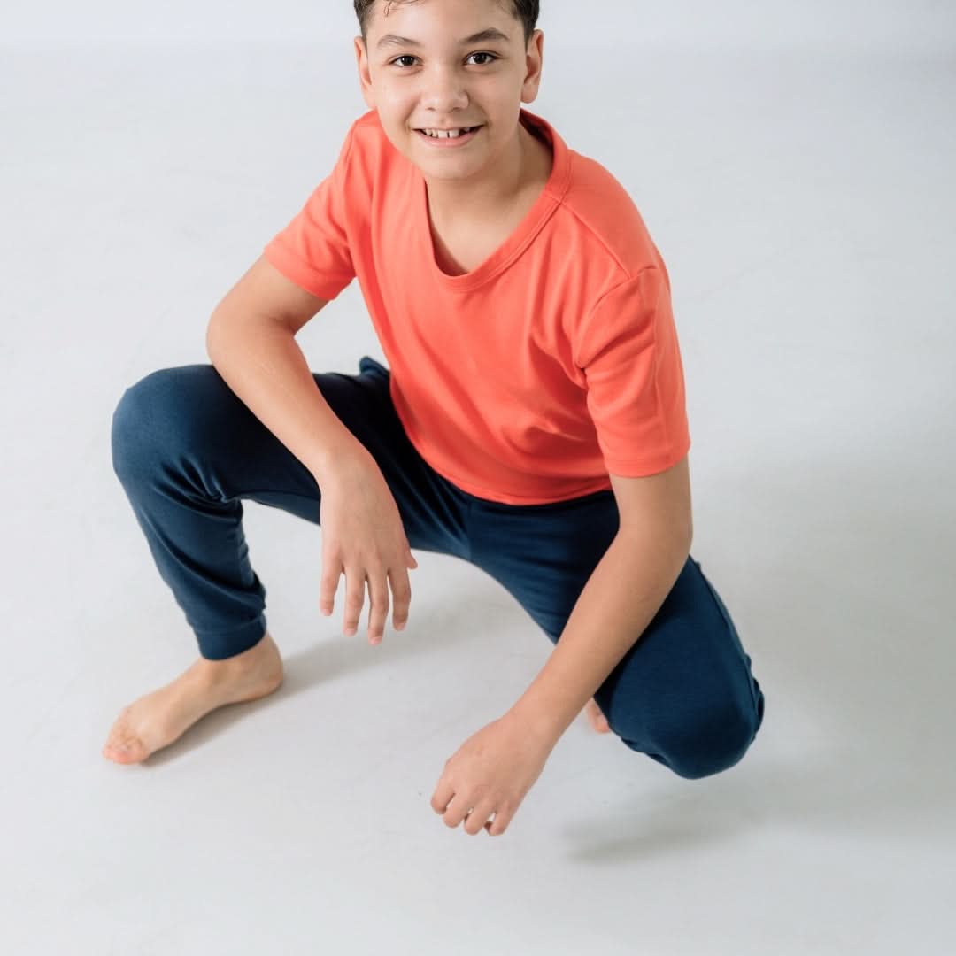 Youth Lightweight Bamboo Joggers | Seaglass